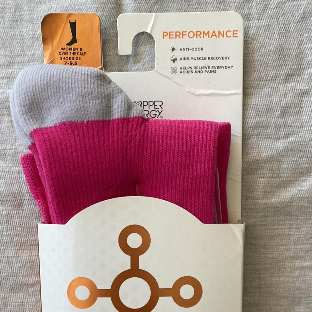 Tommie Copper- Women's Core Performance Over the Calf Compression Socks- 7-9.5